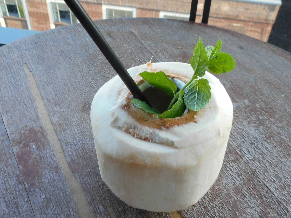 Rezept: Matcha-Kokos-Daiquiri Matcha-Kokos-Daiquiri - Rezept