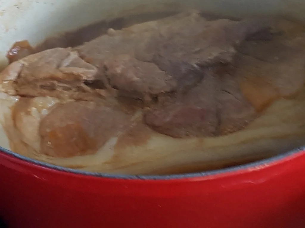 Schulterbraten in mediterraner Variante à la Biggi - Rezept