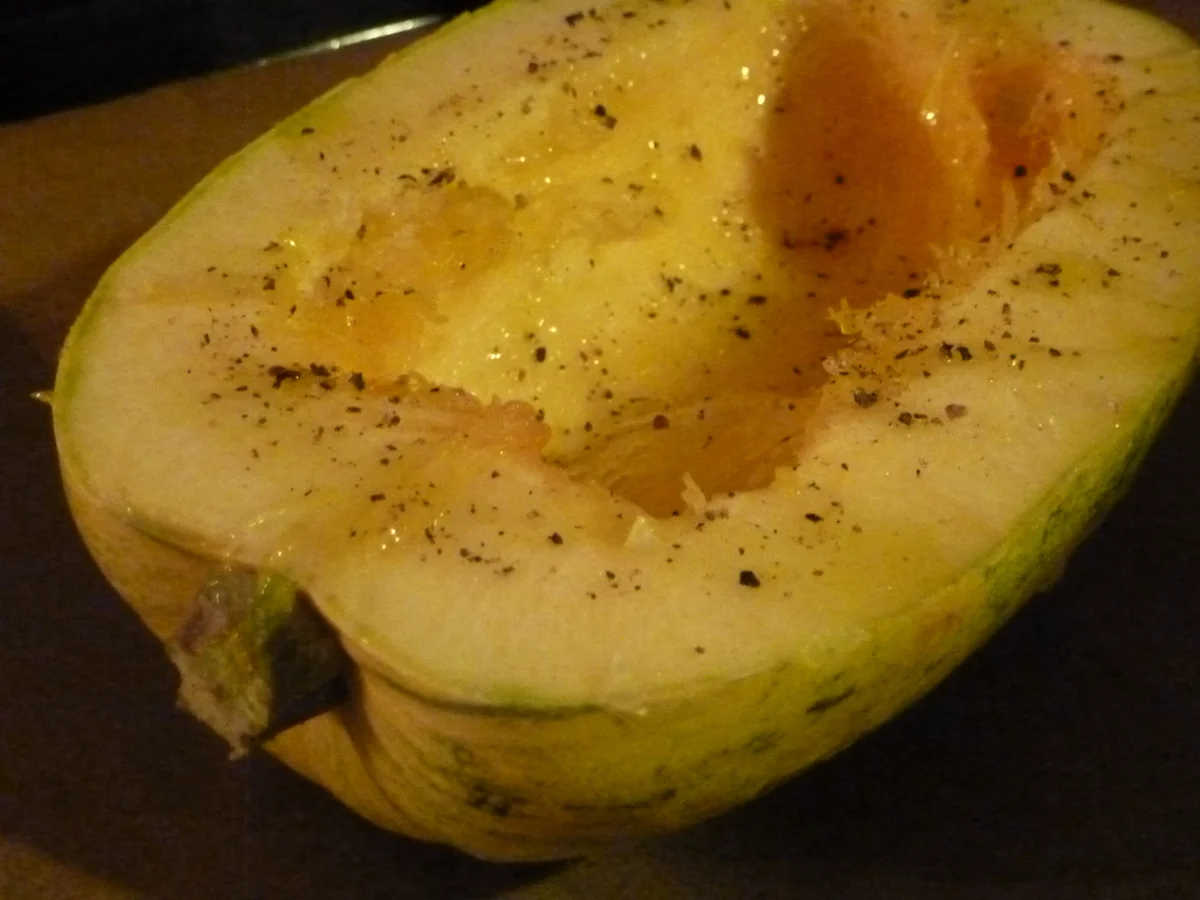 Spaghettikürbis überbacken - Rezept - Bild Nr. 917