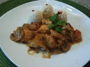 Erdnuss-Hähnchen-Pfanne - Rezept - Bild Nr. 916