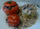 Tomaten mit saftigerThunfisch Champignonfüllung - Rezept - Bild Nr. 920