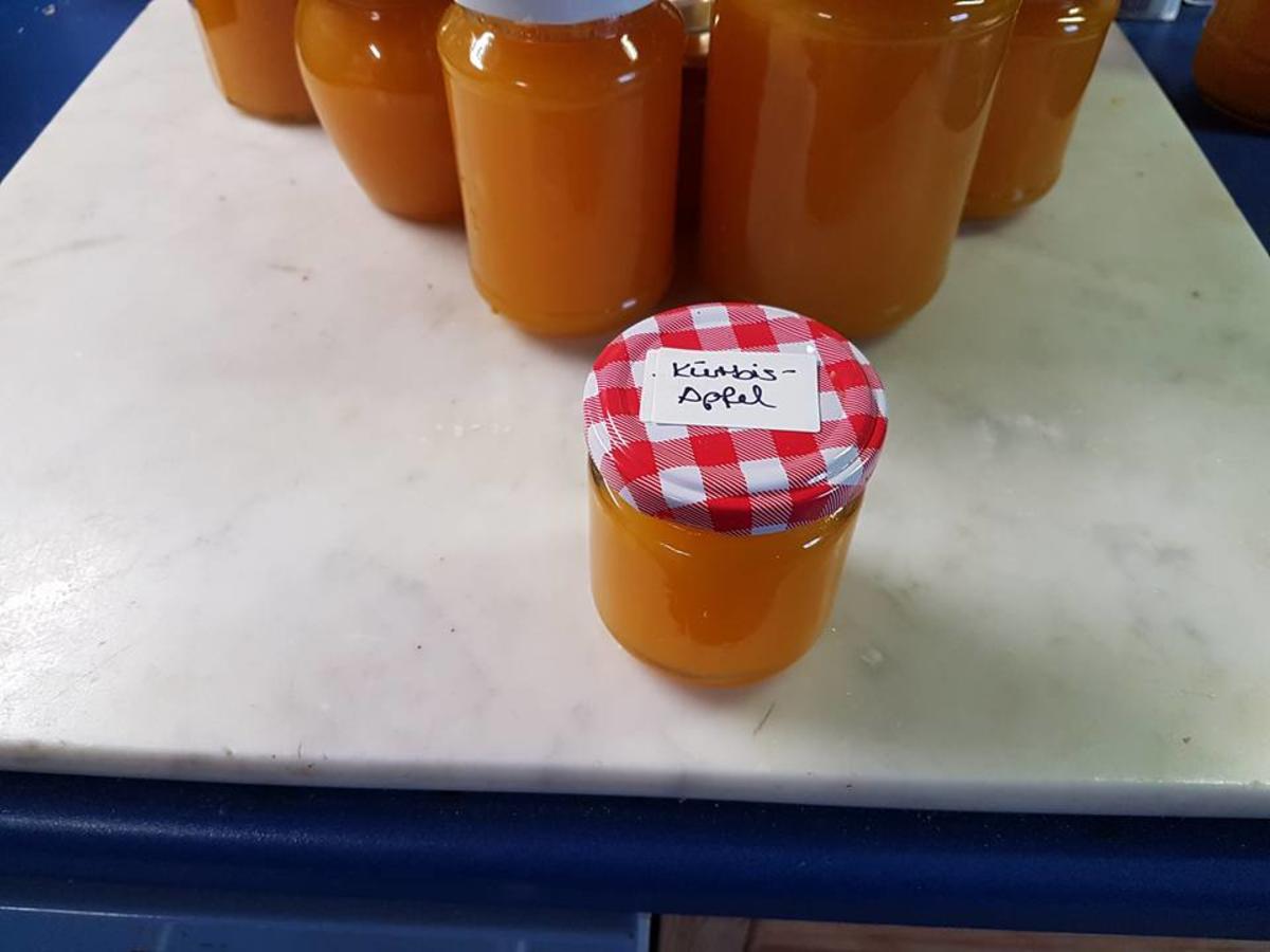 Kürbis-Apfel-Marmelade - Rezept Gesendet von Oberin