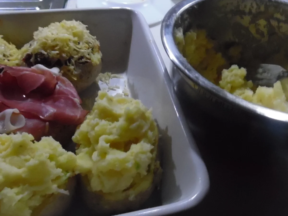 Dreierlei gefüllte Ofenkartoffeln mit Dips - Rezept - Bild Nr. 930