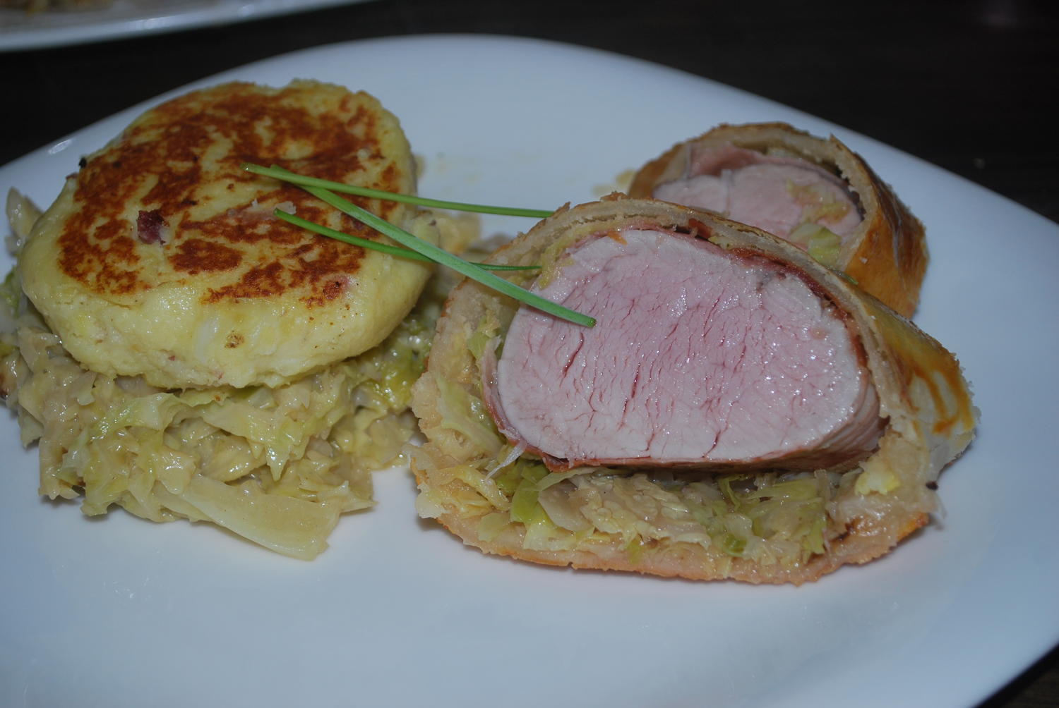 Schweinefilet im Wirsing-Blätterteig-Kleid - Rezept - kochbar.de