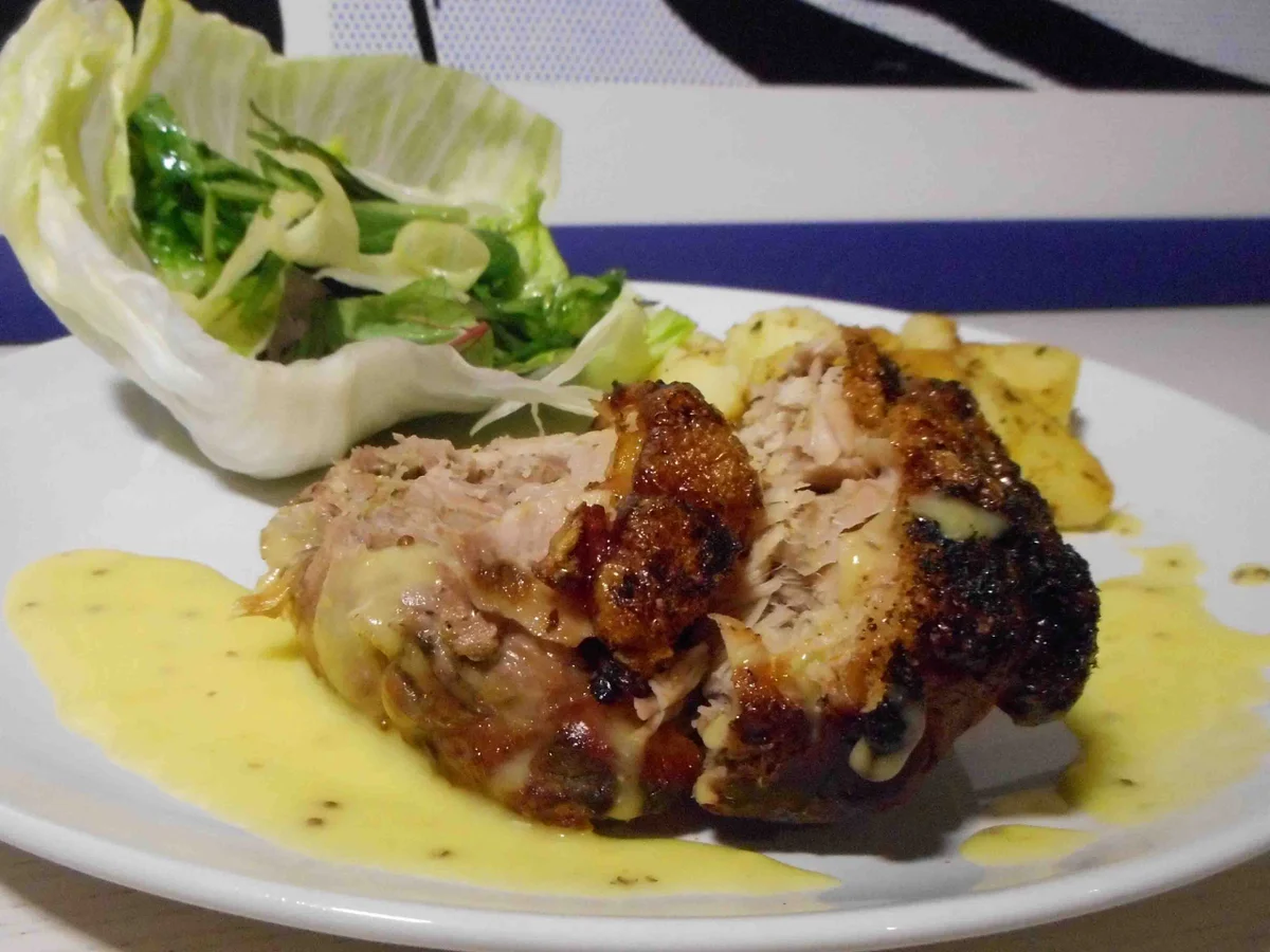 Schweinebraten mit Kruste - Rezept