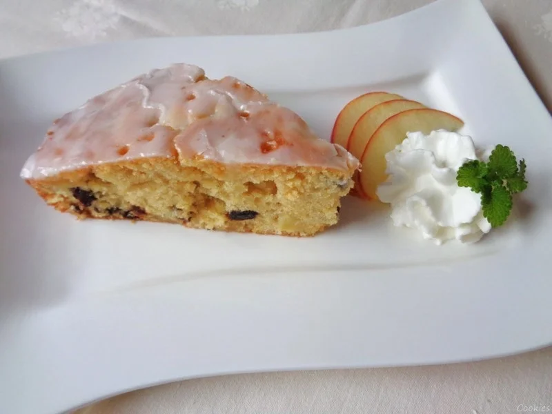 Rezept: Calvados - Apfel in Rührteig mit Zitrone und Zitronen - Glasur ... Bild Nr. 927 Calvados - Apfel in Rührteig mit Zitrone und Zitronen - Glasur ... - Rezept - Bild Nr. 927