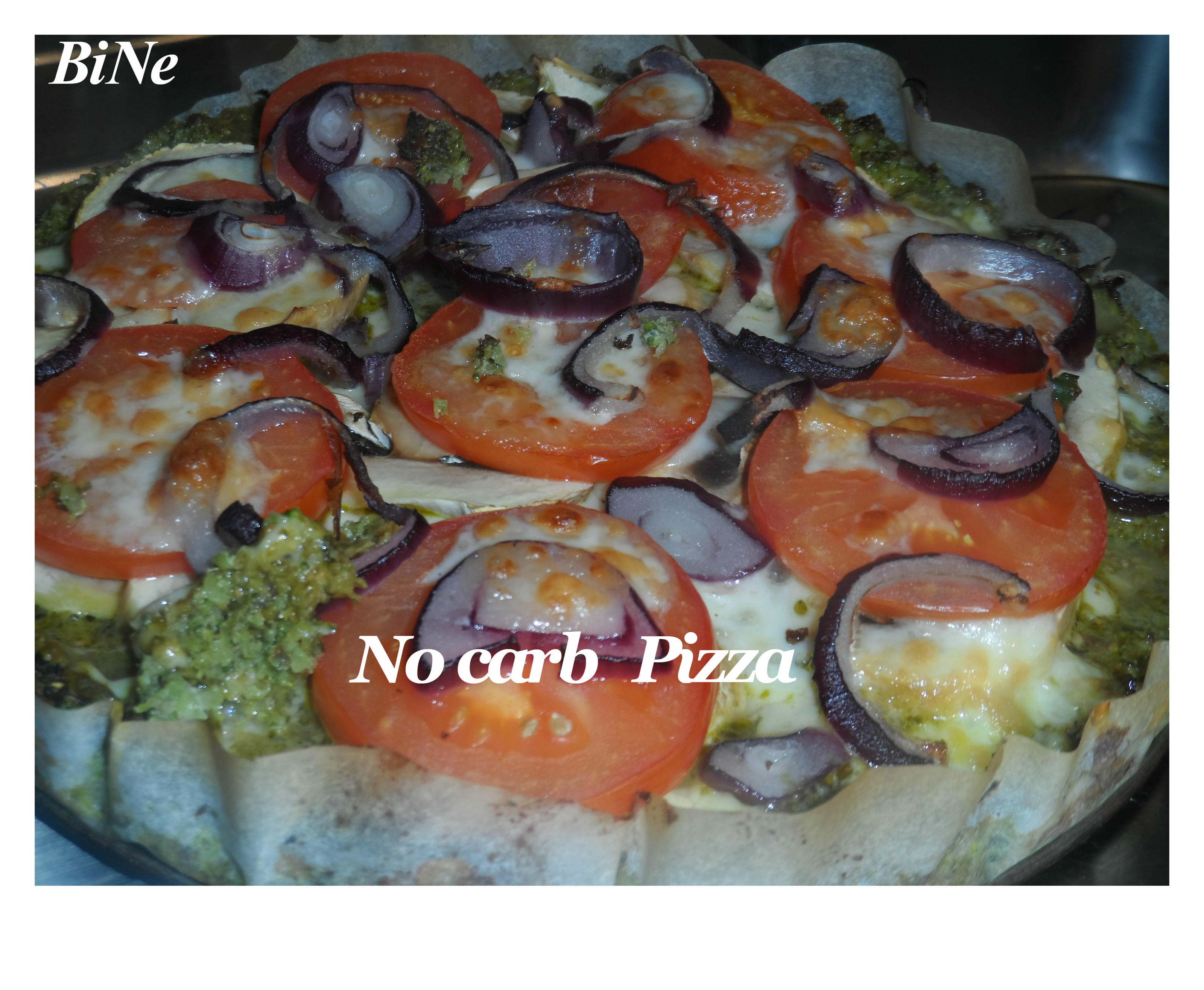 Bilder für BiNe` S NO CARB PIZZA - Rezept