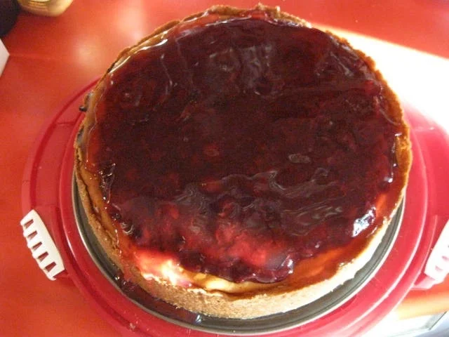 Rezept: Käsekuchen mit Fruchgrütze Bild Nr. 940 Käsekuchen mit Fruchgrütze - Rezept - Bild Nr. 940