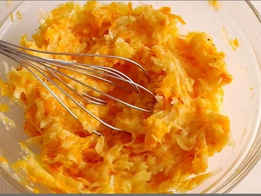 Rezept: Hokkaido-Kartoffel-Rösti mit Spiegelei und Wildlachs Bild Nr. 934 Hokkaido-Kartoffel-Rösti mit Spiegelei und Wildlachs - Rezept - Bild Nr. 934