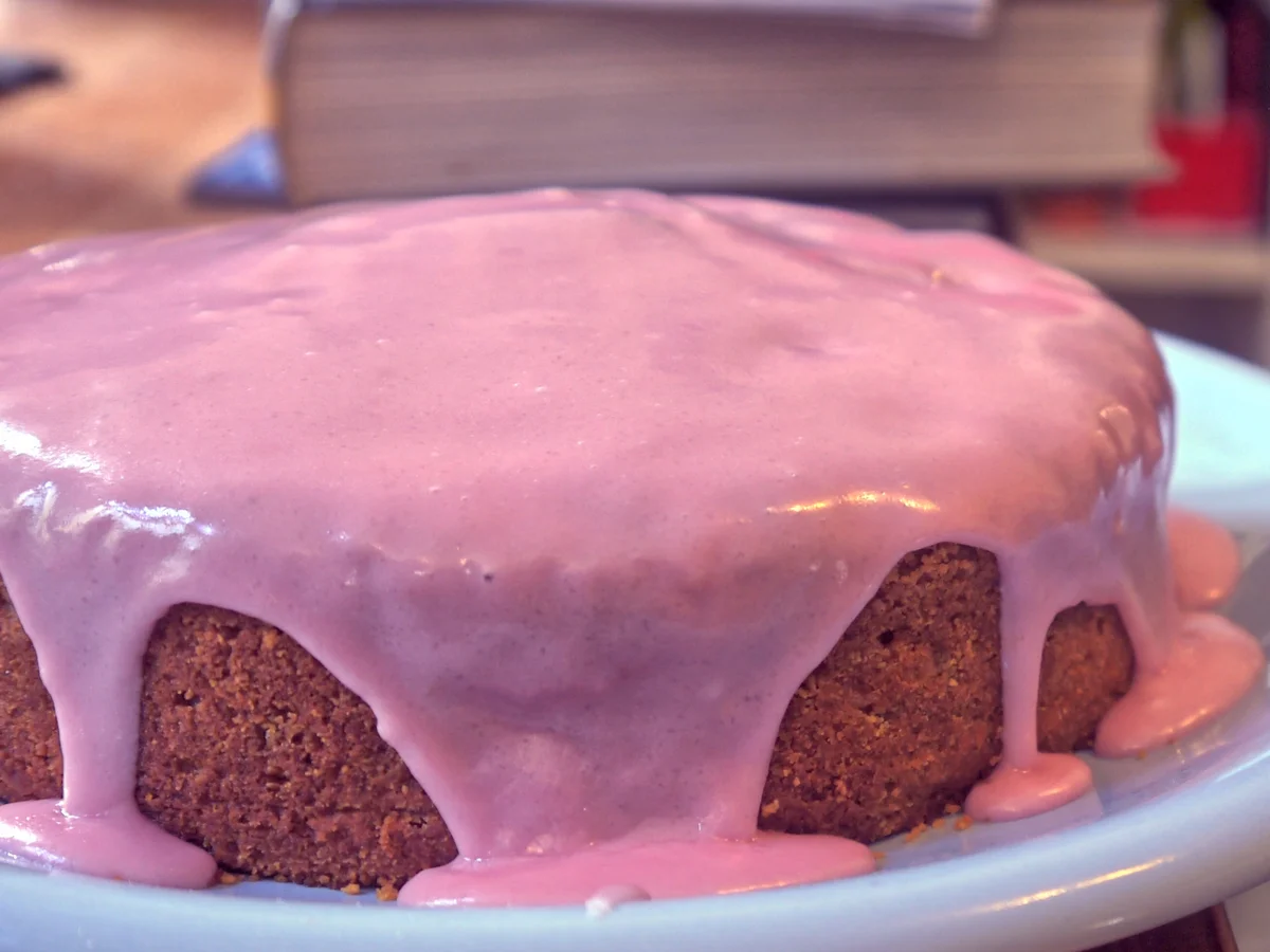 Rezept: Rotwein-Birnen-Kuchen Bild Nr. 938 Rotwein-Birnen-Kuchen - Rezept - Bild Nr. 938