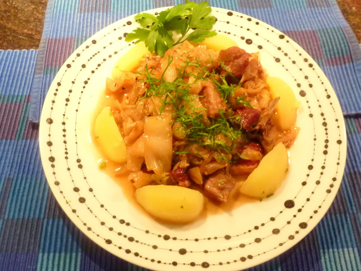 Lamm- Weisskohl Eintopf - Rezept - Bild Nr. 927