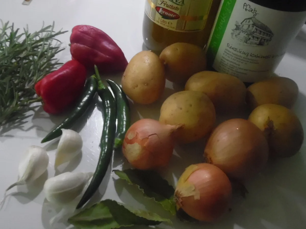 Dorade auf dem Kartoffelbett - Rezept - Bild Nr. 945