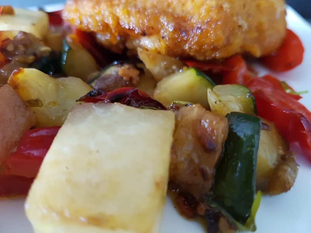 Rezept: Schnitzel (gefüllt) mit Kastanien-Maronenpanade à la Biggi Bild Nr. 7 Schnitzel (gefüllt) mit Kastanien-Maronenpanade à la Biggi - Rezept - Bild Nr. 7