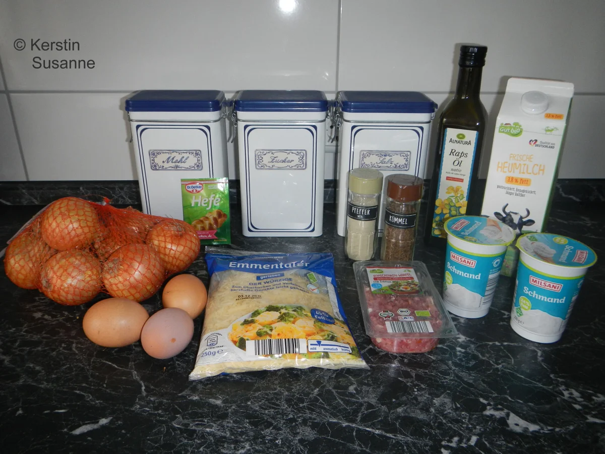 Rezept: Zwiebelkuchen Bild Nr. 957 Zwiebelkuchen - Rezept - Bild Nr. 957