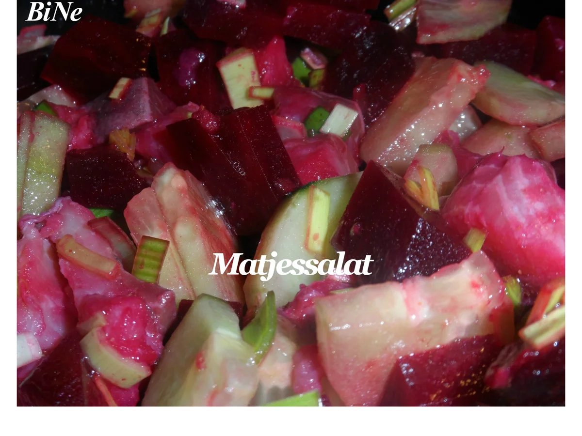 BiNe` S MATJESSALAT - Rezept - Bild Nr. 957