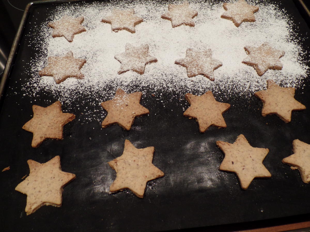 Lebkuchensterne So würzig,so süß,die sind bestimmt vom Himmel gefallen ...