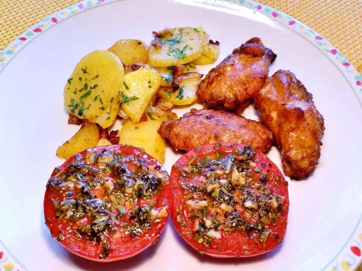 Rezept: Gebackene Tomaten ... Gebackene Tomaten ... - Rezept