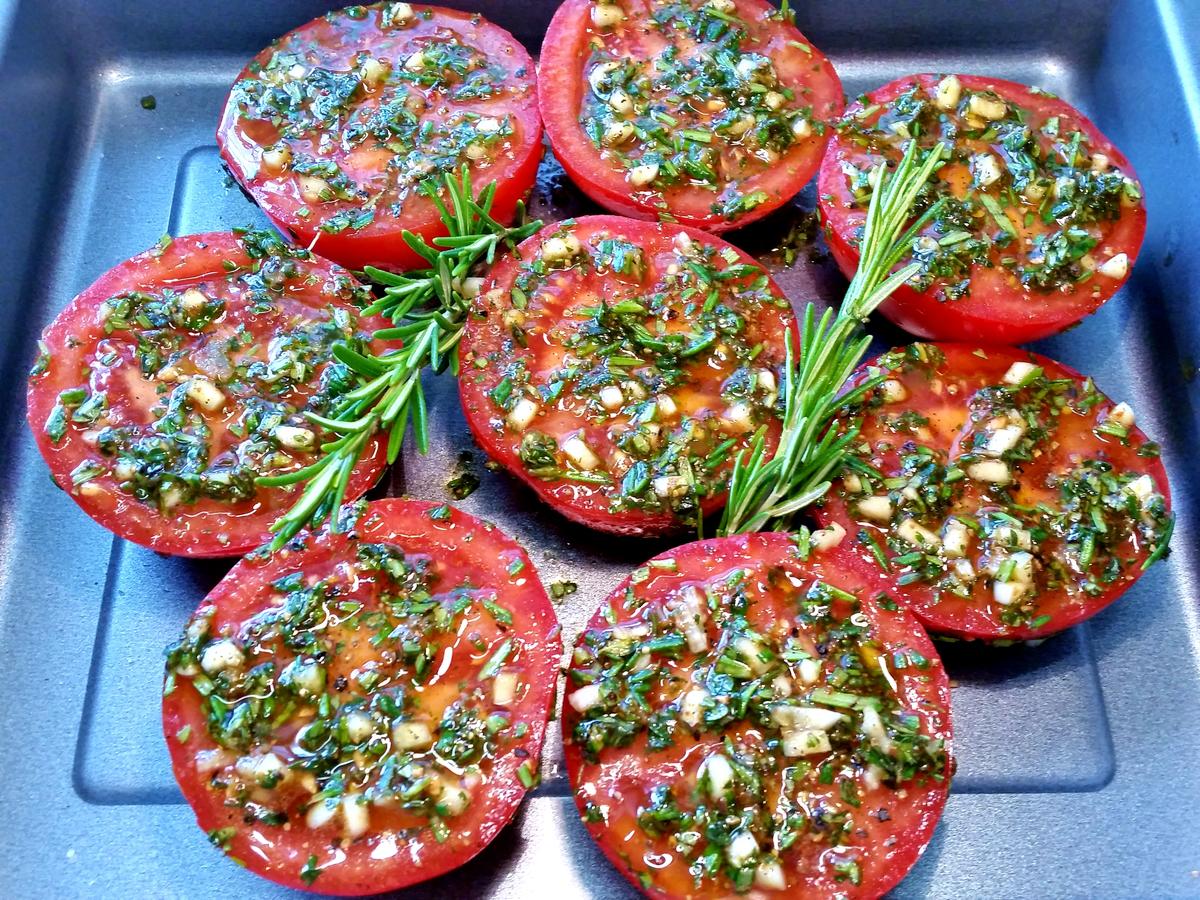 Gebackene Tomaten ... - Rezept - Bild Nr. 945