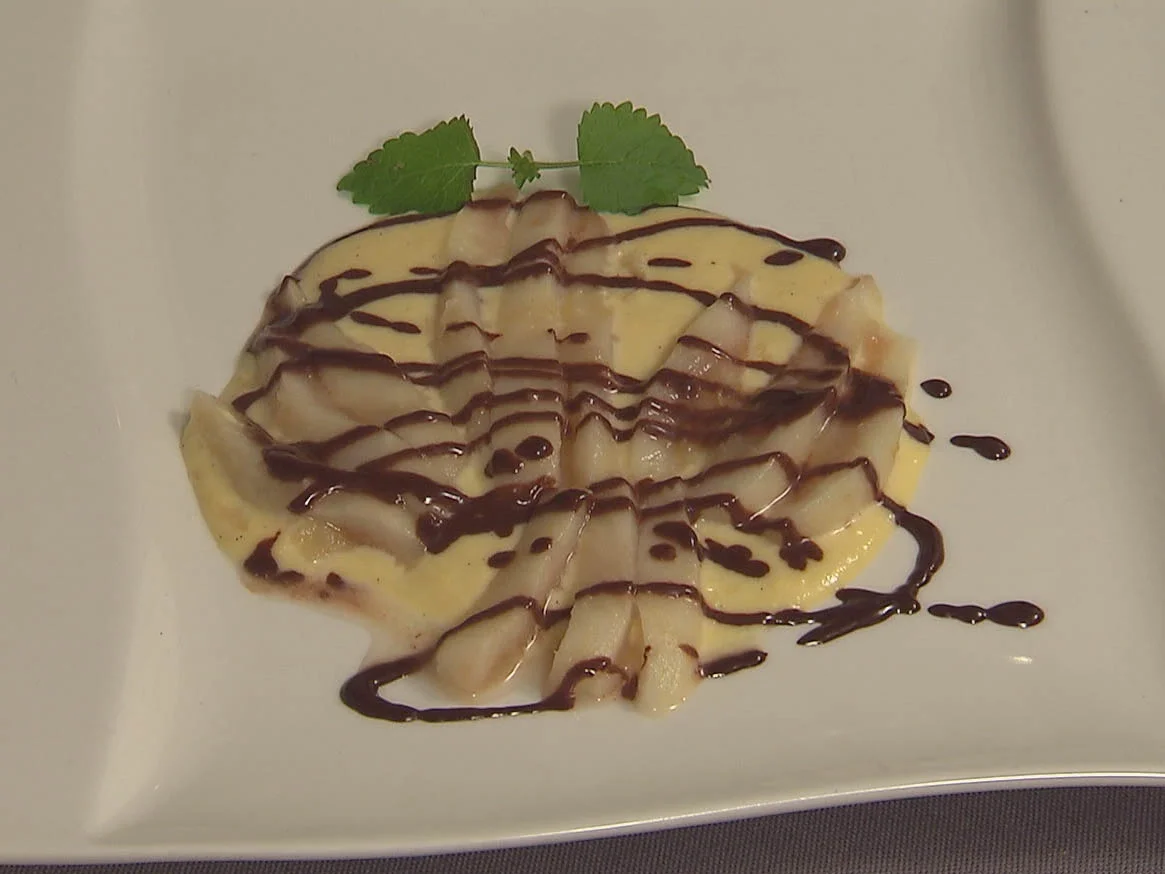 Pere al cioccolato - Rezept