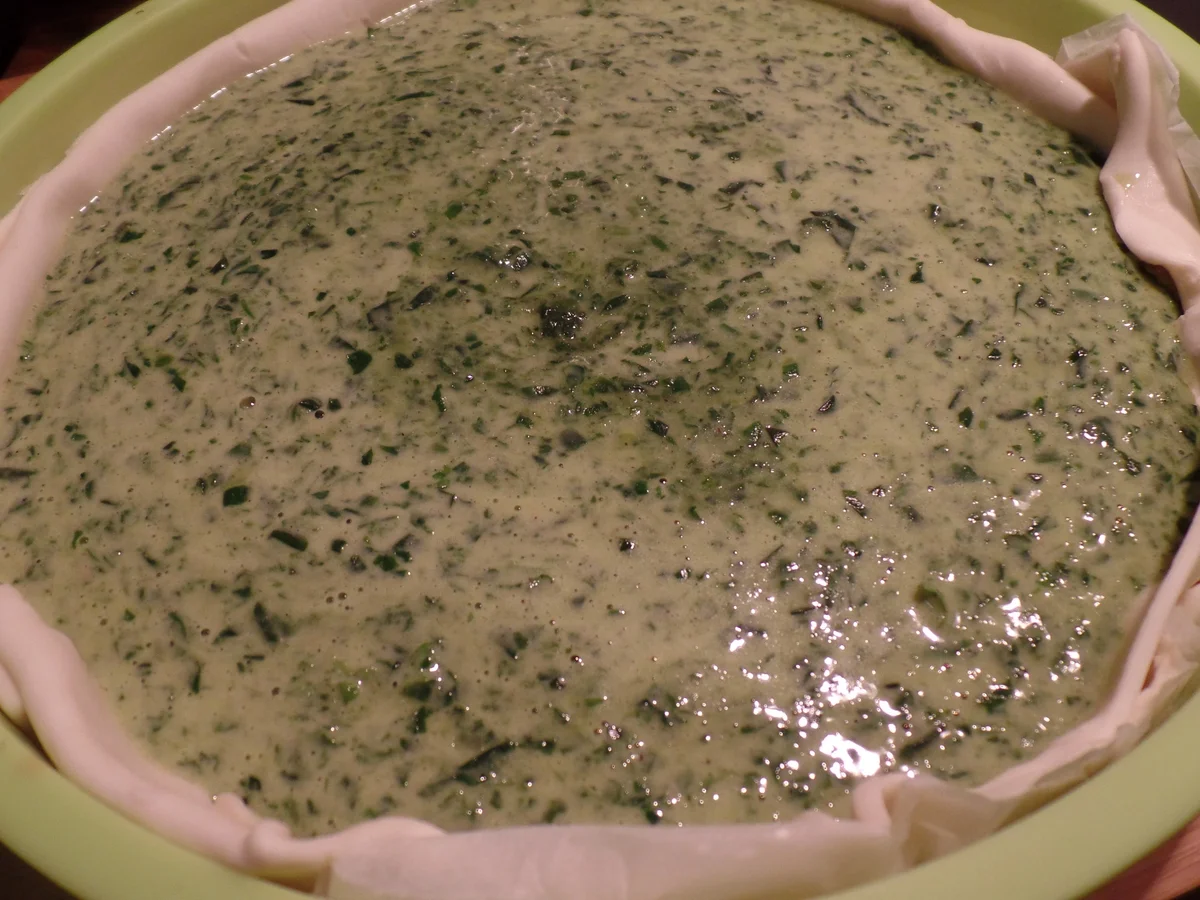 Rezept: Spinatguiche mit Garnelen Bild Nr. 950 Spinatguiche mit Garnelen - Rezept - Bild Nr. 950