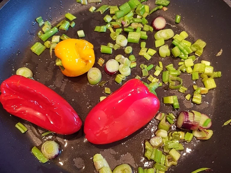 Mediterranes Gemüse heute * edel als kleiner Turm * - Rezept - Bild Nr. 6