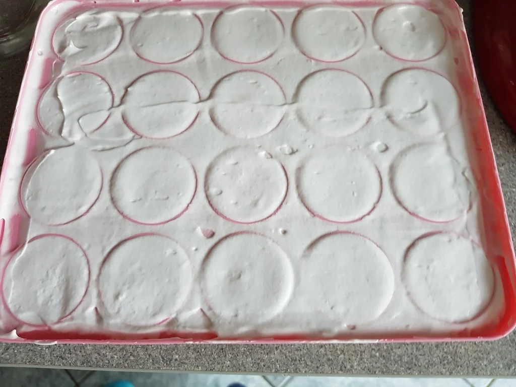 Eischneekugeln auf Kastanien Orangenboden - Rezept - Bild Nr. 944