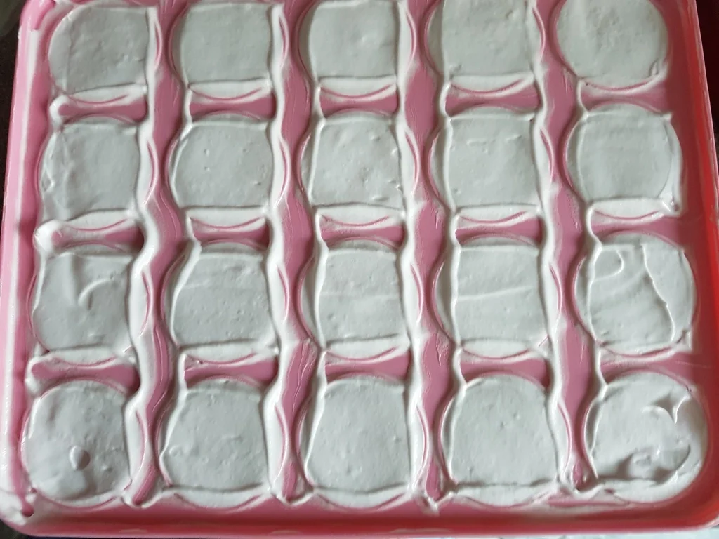 Eischneekugeln auf Kastanien Orangenboden - Rezept - Bild Nr. 947