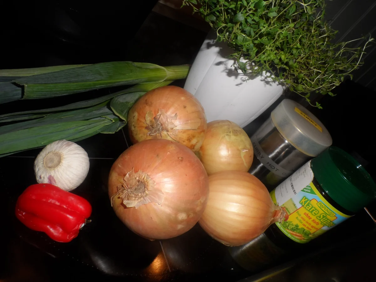 BiNe` S SCHARFE ZWIEBELSUPPE - Rezept - Bild Nr. 953