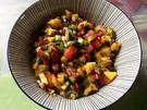 Bruschetta mit Mango und Granatapfel - Rezept