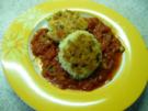 Reisfrikadellen mit Tomatensoße - Rezept