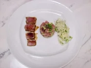 Tunfisch-Variationen an Fenchelkrautsalat - Rezept