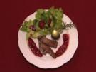 Hasencarpaccio auf Salat (Dagmar Frederic) - Rezept