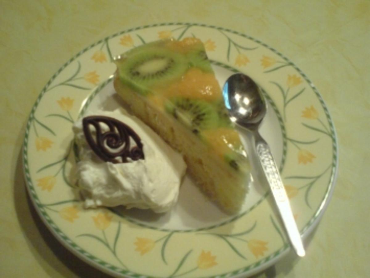 Kiwi-Mandarinen-Torte - Rezept