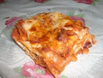 Bohnen-Kürbis-Lasagne - Rezept