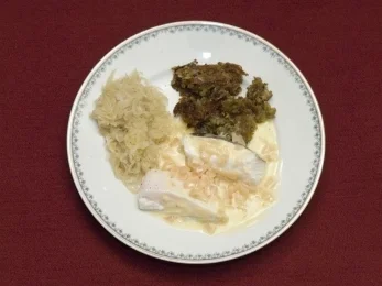 Choucroute aux poissons - Fisch auf Sauerkraut (Jochen Senf) - Rezept