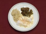 Choucroute aux poissons - Fisch auf Sauerkraut (Jochen Senf) - Rezept