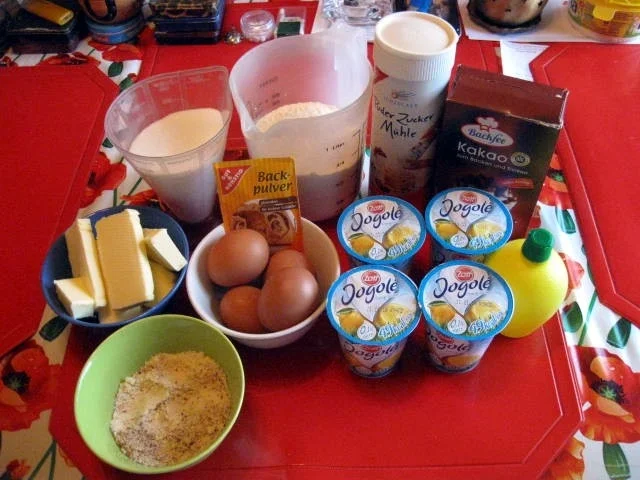 Rezept: Schoko Zitronen Joghurt Kuchen Bild Nr. 953 Schoko Zitronen Joghurt Kuchen - Rezept - Bild Nr. 953