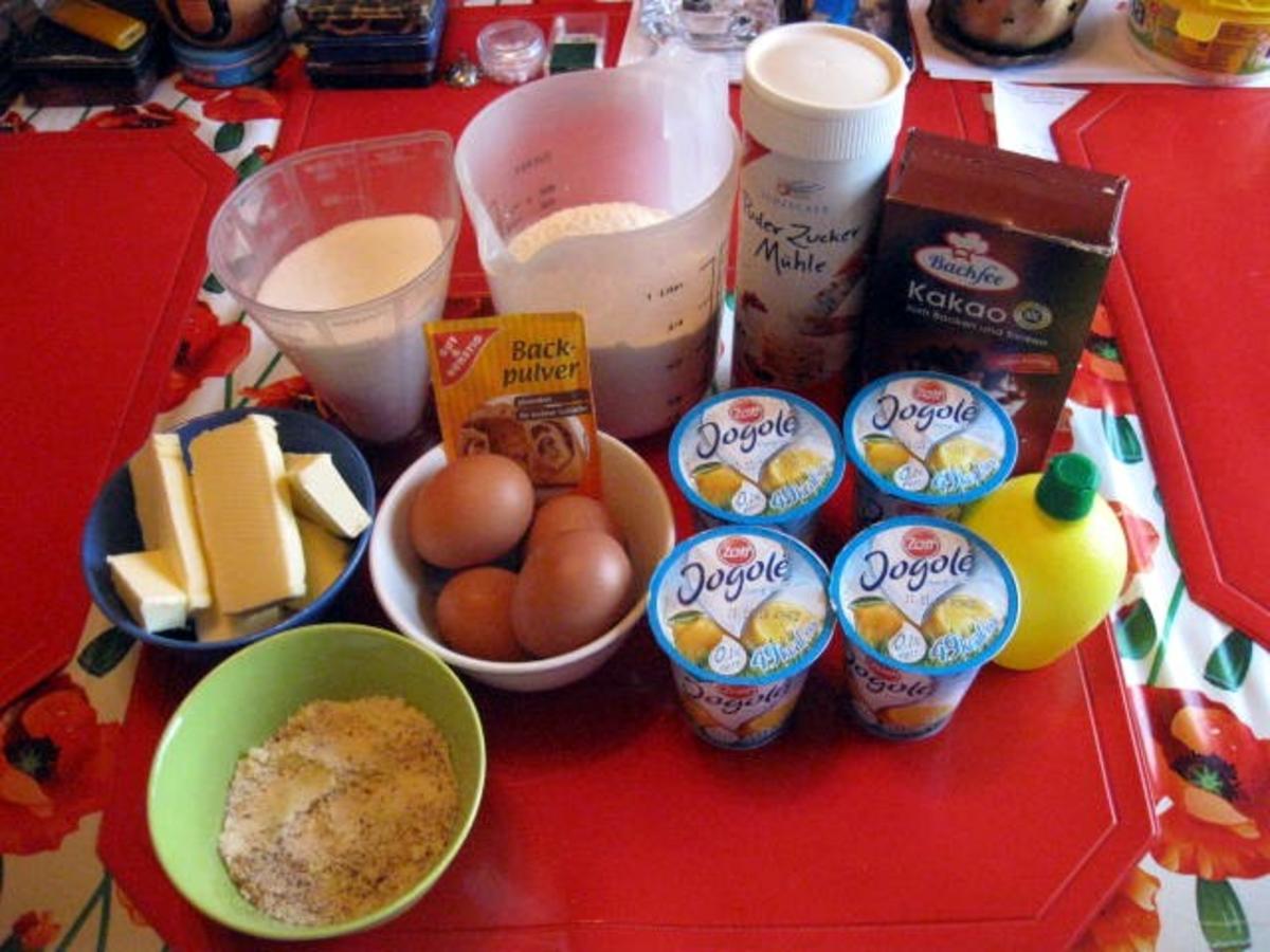 Schoko Zitronen Joghurt Kuchen - schnell &amp; einfach - von manschie