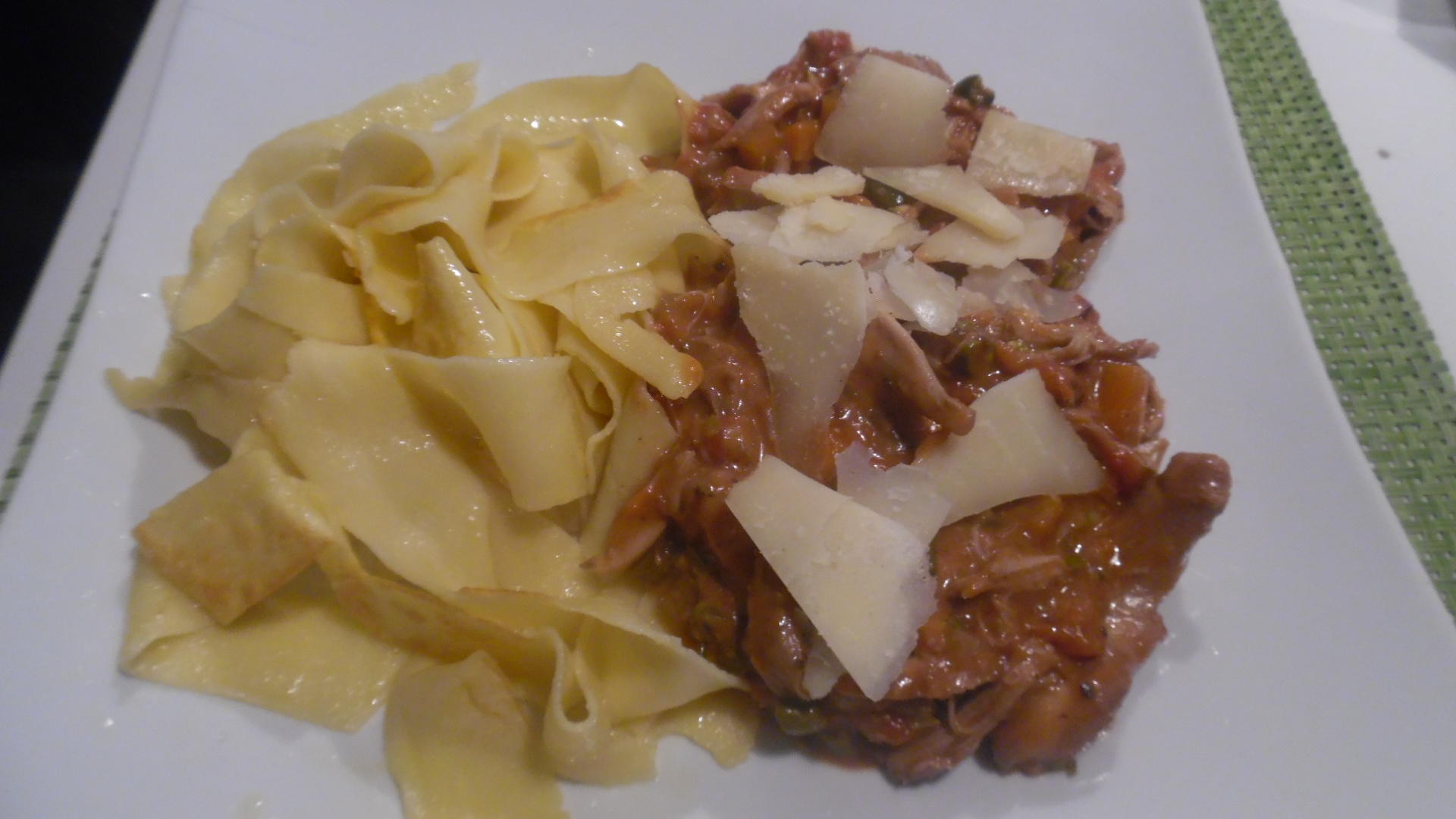 Bilder für Hähnchen-Ragout mit Pappardelle - Rezept