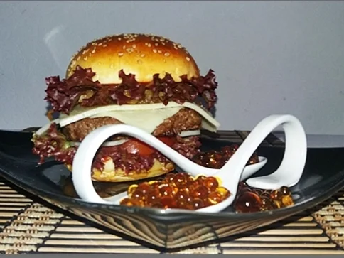 Hausgemachte Hamburger mit „Coca Cola Kaviar“ - Rezept - Bild Nr. 953