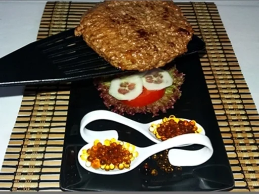 Hausgemachte Hamburger mit „Coca Cola Kaviar“ - Rezept - Bild Nr. 972