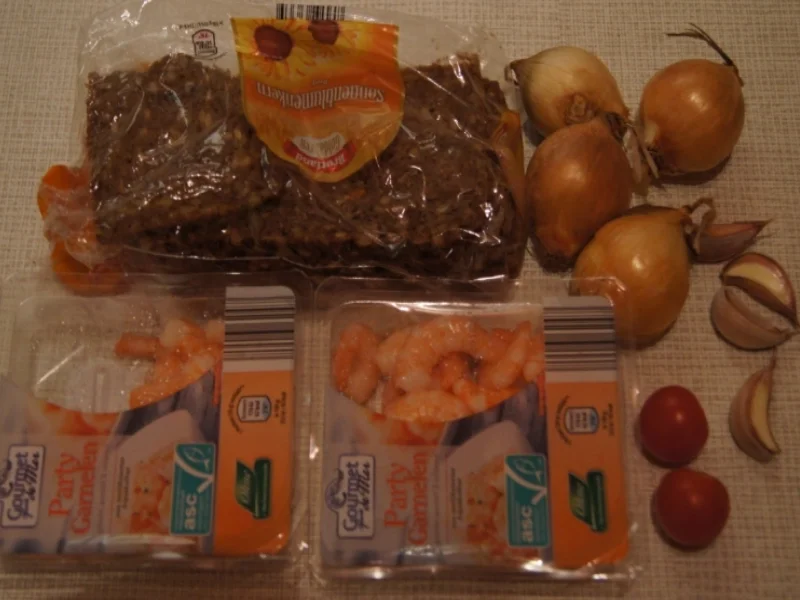 Rezept: Gourmet-Party-Garnelen-Brot Bild Nr. 1025 Gourmet-Party-Garnelen-Brot - Rezept - Bild Nr. 1025