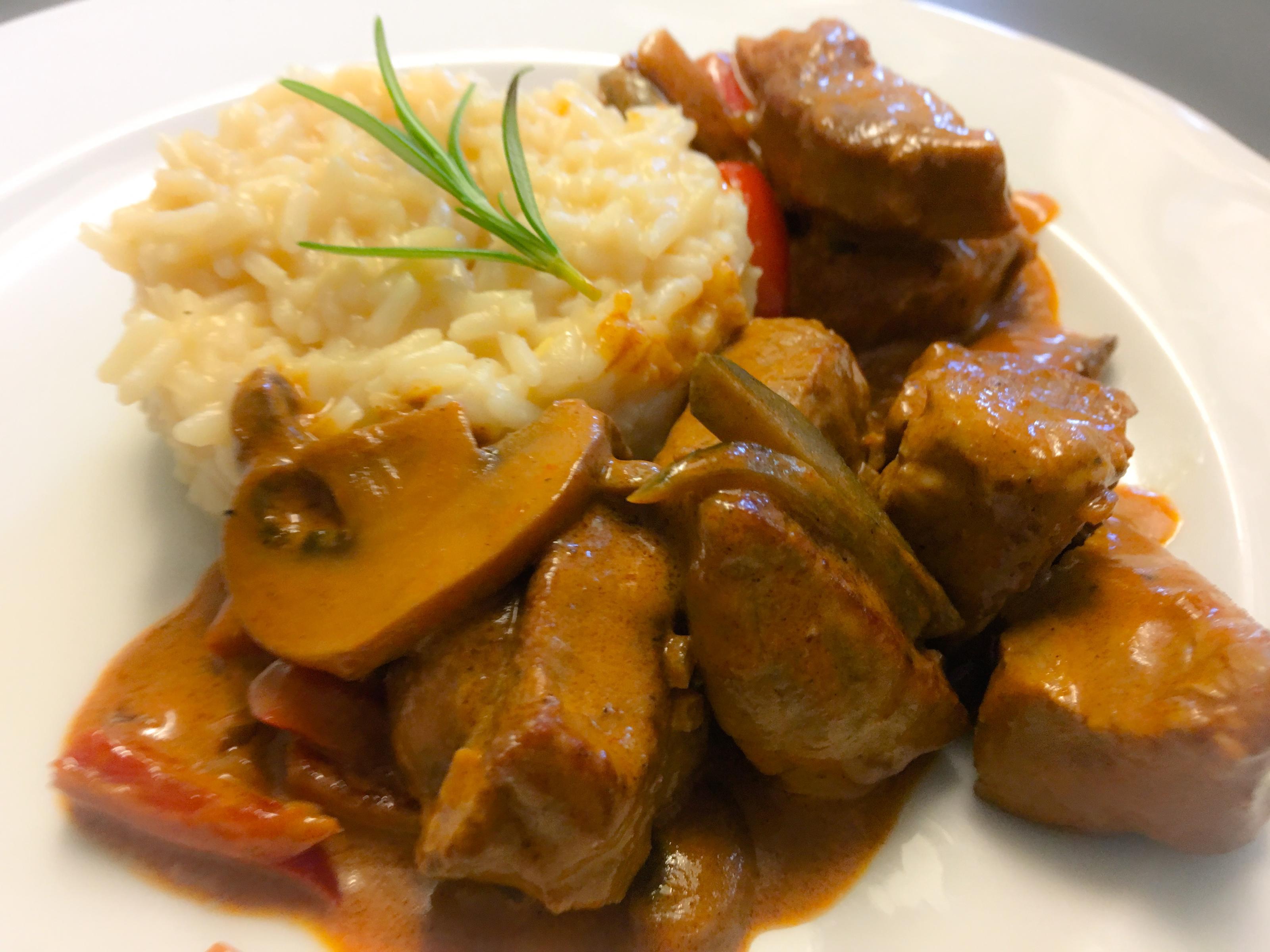 Bilder für Boeuf Stroganoff Rezept