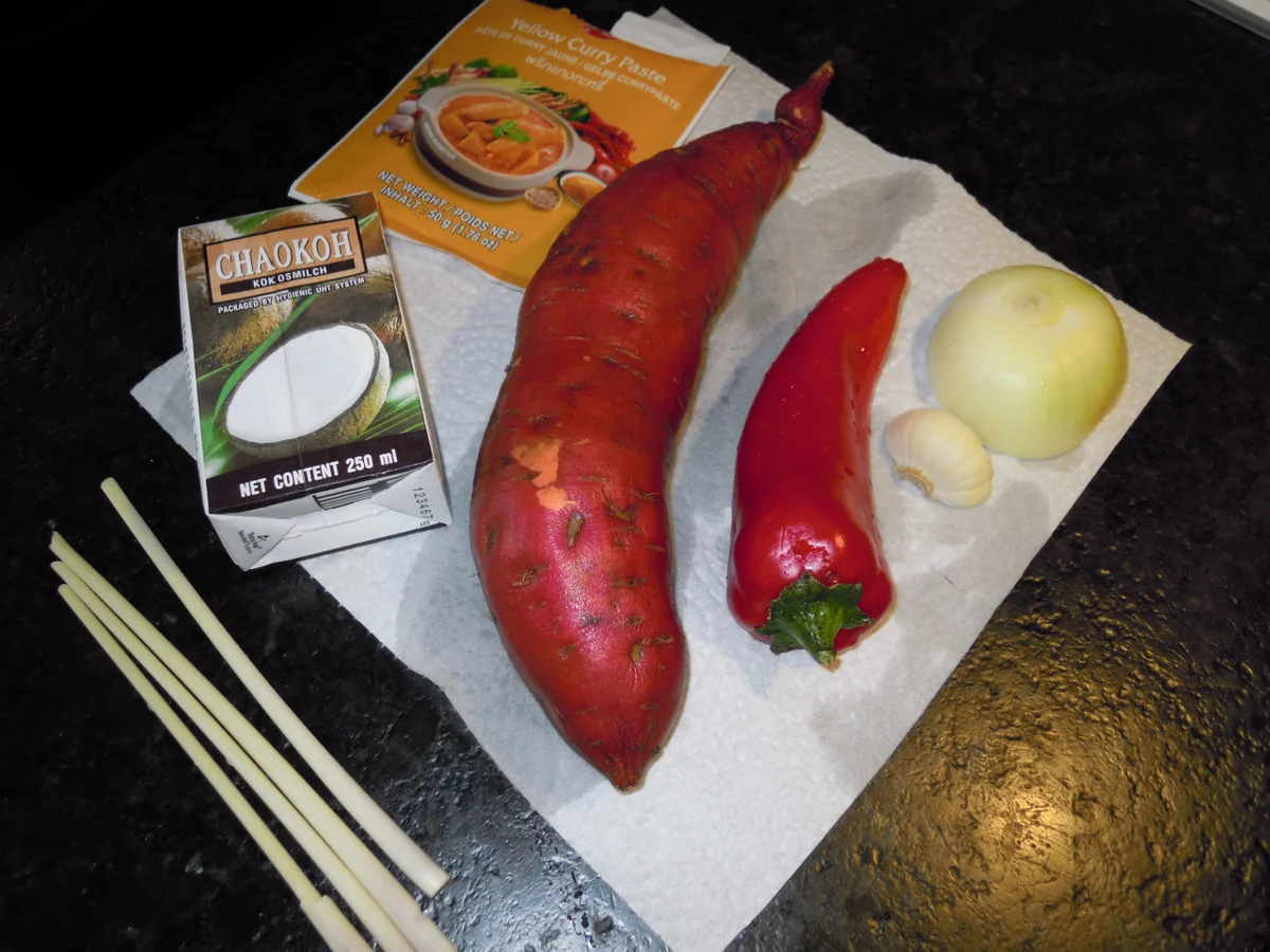 Puten Kokos Curry mit Süßkartoffeln - Rezept - Bild Nr. 1050