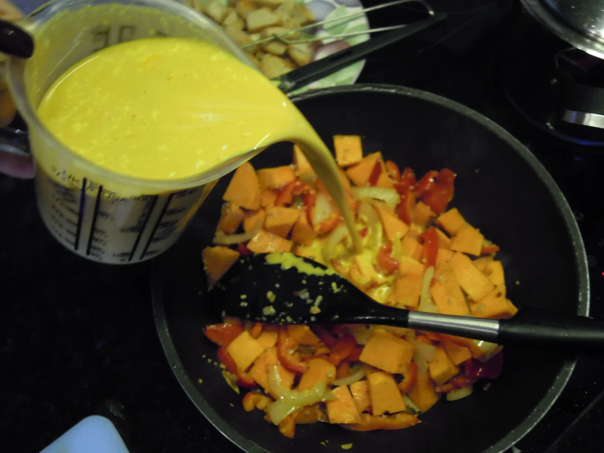 Puten Kokos Curry mit Süßkartoffeln - Rezept - Bild Nr. 1057