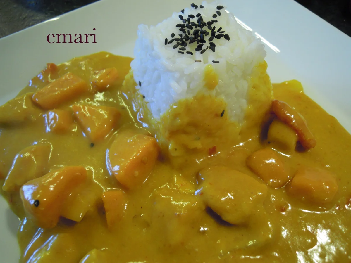 Puten Kokos Curry mit Süßkartoffeln - Rezept - Bild Nr. 1060