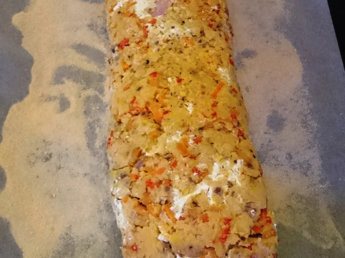 Gefüllte Kartoffelkuchen/Rolle - Rezept - Bild Nr. 1045