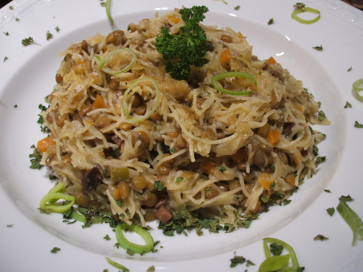 Pasta: Capelli d´ Angeli con Lenticchie - Rezept - Bild Nr. 1036