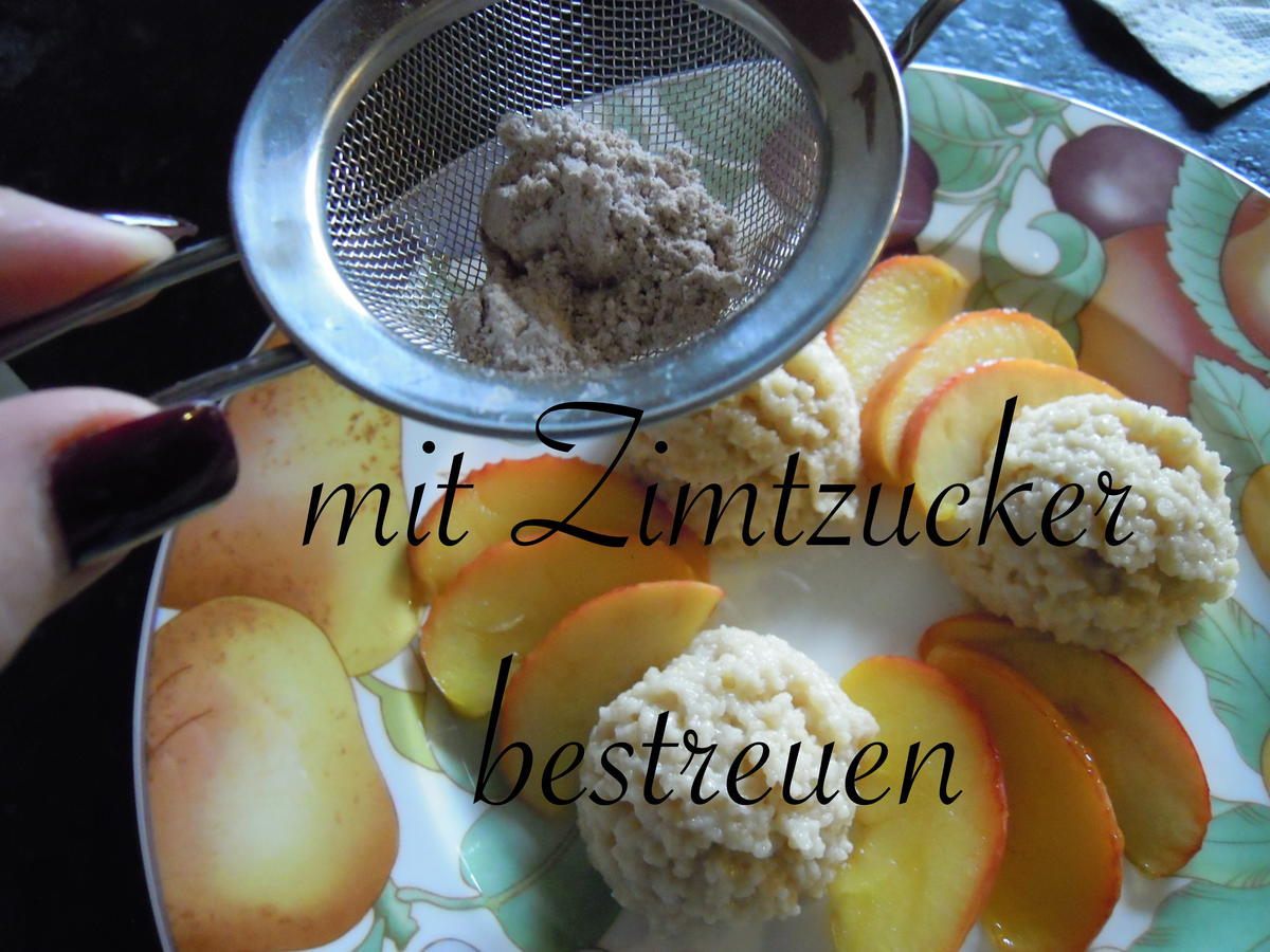 Süßes CousCous mit karamelisierten Äpfeln - einfach - von emari