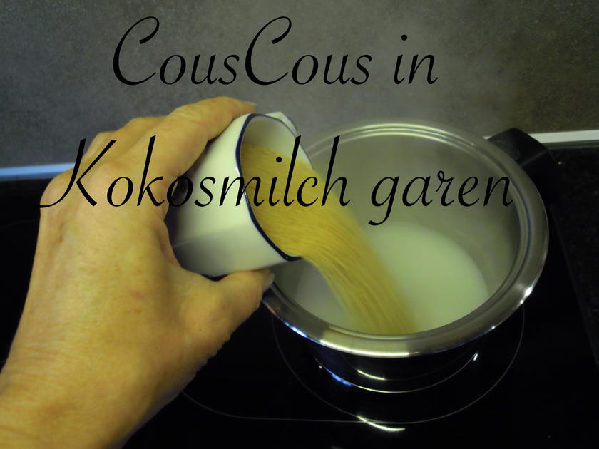 Süßes CousCous mit karamelisierten Äpfeln - einfach - von emari